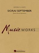 Cover icon of Siorai September (COMPLETE) sheet music for concert band by Samuel R. Hazo, intermediate skill level