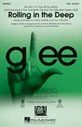 Cover icon of Rolling In The Deep sheet music for choir (SAB: soprano, alto, bass) by Paul Epworth, Adele Adkins, Adam Anders, Adele, Glee Cast, Mark Brymer and Tim Davis, intermediate skill level