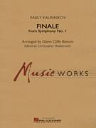 Cover icon of Finale from Symphony No. 1 (COMPLETE) sheet music for concert band by Christopher Heidenreich, Vasily Kalinnikov and Glenn Cliffe Bainum, classical score, intermediate skill level