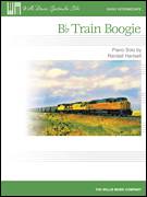 Cover icon of B-Flat Train Boogie sheet music for piano solo (elementary) by Randall Hartsell, beginner piano (elementary)