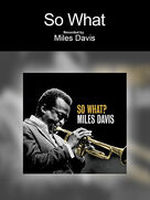 Cover icon of So What sheet music for piano solo (beginners) by Miles Davis, beginner piano (beginners)