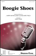 Cover icon of Boogie Shoes sheet music for choir (SSA: soprano, alto) by Harry Wayne Casey, Richard Finch, Bee Gees, KC & The Sunshine Band and Kirby Shaw, intermediate skill level