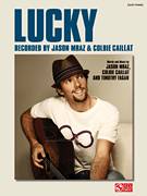 Cover icon of Lucky sheet music for piano solo by Jason Mraz & Colbie Caillat, Colbie Caillat, Jason Mraz and Timothy Fagan, wedding score, easy skill level