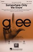 Cover icon of Somewhere Only We Know sheet music for choir (TTBB: tenor, bass) by Tim Rice-Oxley, Richard Hughes, Tom Chaplin, Adam Anders, Ed Lojeski, Glee Cast and Peer Astrom, intermediate skill level