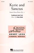 Cover icon of Kyrie And Sanctus sheet music for choir (SSA: soprano, alto) by Peter Robb, intermediate skill level