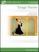 Cover icon of Tango Nuevo sheet music for piano four hands by Eric Baumgartner, intermediate skill level