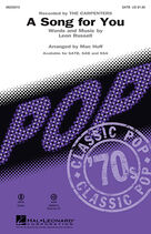 Cover icon of A Song For You (arr. Mac Huff) (complete set of parts) sheet music for orchestra/band by Mac Huff, Carpenters and Leon Russell, intermediate skill level