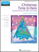 Cover icon of Christmas Time Is Here sheet music for piano four hands by Vince Guaraldi, Miscellaneous and Lee Mendelson, intermediate skill level
