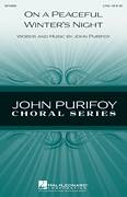 Cover icon of On A Peacful Winter's Night sheet music for choir (2-Part) by John Purifoy, intermediate duet
