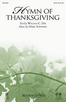 Cover icon of Hymn Of Thanksgiving (complete set of parts) sheet music for orchestra/band (Brass) by William Chatterton Dix and Mark Shepperd, intermediate skill level