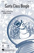 Cover icon of Santa Claus Boogie sheet music for choir (SATB: soprano, alto, tenor, bass) by Kirby Shaw, intermediate skill level