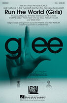Cover icon of Run the World (Girls) (complete set of parts) sheet music for orchestra/band (Rhythm Section) by Mark Brymer, Beyonce and Glee Cast, intermediate skill level