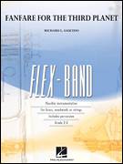 Cover icon of Fanfare For The Third Planet (COMPLETE) sheet music for concert band by Richard L. Saucedo, intermediate skill level