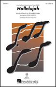 Cover icon of Hallelujah (arr. Roger Emerson) sheet music for choir (TTBB: tenor, bass) by Roger Emerson and Leonard Cohen, intermediate skill level
