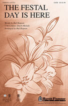Cover icon of The Festal Day Is Here sheet music for percussions by Hal H. Hopson and 17th Century Dutch Melody, intermediate skill level