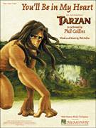 Cover icon of You'll Be In My Heart (Pop Version) (from Tarzan) sheet music for voice, piano or guitar by Phil Collins, intermediate skill level