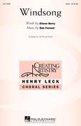 Cover icon of Windsong sheet music for choir (SSA: soprano, alto) by Dan Forrest and Eileen Berry, intermediate skill level