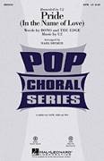 Cover icon of Pride (In The Name Of Love) (arr. Mark Brymer) sheet music for choir (SAB: soprano, alto, bass) by Mark Brymer and U2, intermediate skill level