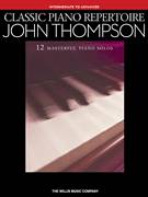 Cover icon of Scherzando In G Major sheet music for piano solo (elementary) by John Thompson, beginner piano (elementary)