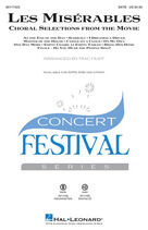 Cover icon of Les Miserables (Choral Selections From The Movie) (complete set of parts) sheet music for orchestra/band by Mac Huff, Alain Boublil, Claude-Michel Schonberg and Les Miserables (Movie), intermediate skill level