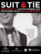 Cover icon of Suit and Tie sheet music for voice, piano or guitar by Justin Timberlake, intermediate skill level