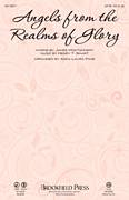 Cover icon of Angels From The Realms Of Glory sheet music for choir (SATB: soprano, alto, tenor, bass) by Anna Laura Page, intermediate skill level
