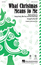 Cover icon of What Christmas Means to Me (complete set of parts) sheet music for orchestra/band by Mac Huff, intermediate skill level