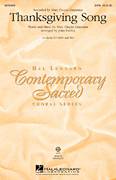 Cover icon of Thanksgiving Song (arr. John Purifoy) sheet music for choir (SATB: soprano, alto, tenor, bass) by Mary Chapin Carpenter and John Purifoy, intermediate skill level