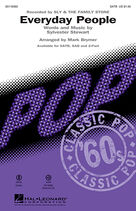 Cover icon of Everyday People (complete set of parts) sheet music for orchestra/band by Mark Brymer and Sly & The Family Stone, intermediate skill level