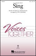 Cover icon of Sing (from Sesame Street) (arr. Steve Zegree) sheet music for choir (2-Part) by Joe Raposo and Steve Zegree, intermediate duet