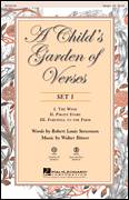 Cover icon of A Child's Garden of Verses (Set I) sheet music for choir (Unison) by Walter Bitner, intermediate skill level