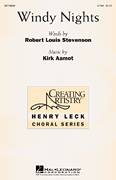 Cover icon of Windy Nights sheet music for choir (2-Part) by Kirk Aamot, intermediate duet