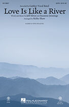 Cover icon of Love Is Like a River (complete set of parts) sheet music for orchestra/band by Kirby Shaw, intermediate skill level