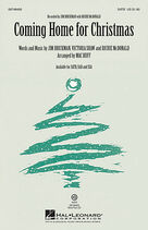 Cover icon of Coming Home For Christmas sheet music for choir (SAB: soprano, alto, bass) by Mac Huff and Jim Brickman, intermediate skill level