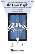 Cover icon of The Color Purple sheet music for choir (SAB: soprano, alto, bass) by Rollo Dilworth, intermediate skill level