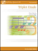 Cover icon of Triplet Etude sheet music for piano solo (elementary) by Carolyn Miller, classical score, beginner piano (elementary)