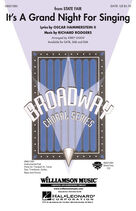 Cover icon of It's a Grand Night for Singing sheet music for orchestra/band (tenor sax) by Kirby Shaw, Oscar II Hammerstein and Richard Rodgers, intermediate skill level