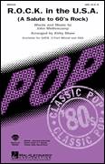 Cover icon of R.O.C.K. In The U.S.A. (A Salute To 60's Rock) sheet music for choir (SATB: soprano, alto, tenor, bass) by Kirby Shaw and John Mellencamp, intermediate skill level