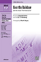 Cover icon of Over The Rainbow (arr. Audrey Snyder) sheet music for choir (SATB: soprano, alto, tenor, bass) by Harold Arlen, E.Y. Harburg and Audrey Snyder, intermediate skill level
