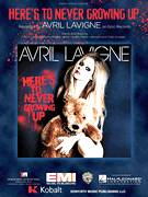 Cover icon of Here's To Never Growing Up sheet music for voice, piano or guitar by Avril Lavigne, intermediate skill level