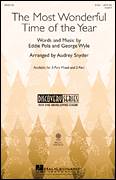 Cover icon of The Most Wonderful Time Of The Year sheet music for choir (2-Part) by Audrey Snyder, intermediate duet