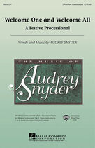 Cover icon of Welcome One And Welcome All, a festive processional sheet music for orchestra/band (c instrument ii) by Audrey Snyder, intermediate skill level