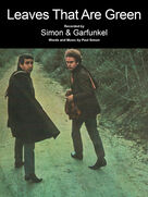 Cover icon of Leaves That Are Green sheet music for voice, piano or guitar by Simon & Garfunkel and Paul Simon, intermediate skill level