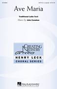Cover icon of Ave Maria sheet music for choir (SATB: soprano, alto, tenor, bass) by John Conahan, intermediate skill level