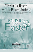 Cover icon of Christ Is Risen, He Is Risen Indeed (COMPLETE) sheet music for orchestra/band by Keith Getty and James Koerts, intermediate skill level