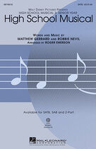 Cover icon of High School Musical sheet music for choir (2-Part) by Roger Emerson, intermediate duet
