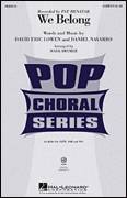Cover icon of We Belong sheet music for choir (SAB: soprano, alto, bass) by Mark Brymer and Pat Benatar, intermediate skill level