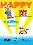 Cover icon of Happy sheet music for voice, piano or guitar by Pharrell Williams, intermediate skill level