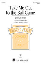 Cover icon of Take Me Out To The Ball Game sheet music for choir (2-Part) by Cristi Cary Miller, Albert von Tilzer and Jack Norworth, intermediate duet