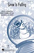Cover icon of Snow Is Falling sheet music for choir (2-Part) by Mary Donnelly and George L.O. Strid, intermediate duet